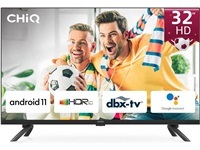 CHiQ L32G7L TV 32", HD, smart, Android 11, dbx-tv, Dolby Audio, Frameless