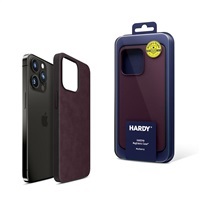 3mk ochranný kryt HARDY MagFabric Case pro Apple iPhone 15 Pro Max, Mulberry