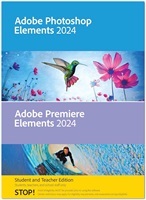 Adobe Photoshop &amp; Adobe Premiere Elements 2024 WIN CZ STUDENT&amp;TEACHER Edition BOX