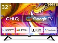 CHiQ L32H7G TV 32", HD, smart, Google TV, dbx-tv, Dolby Audio, Frameless - poškozený obal