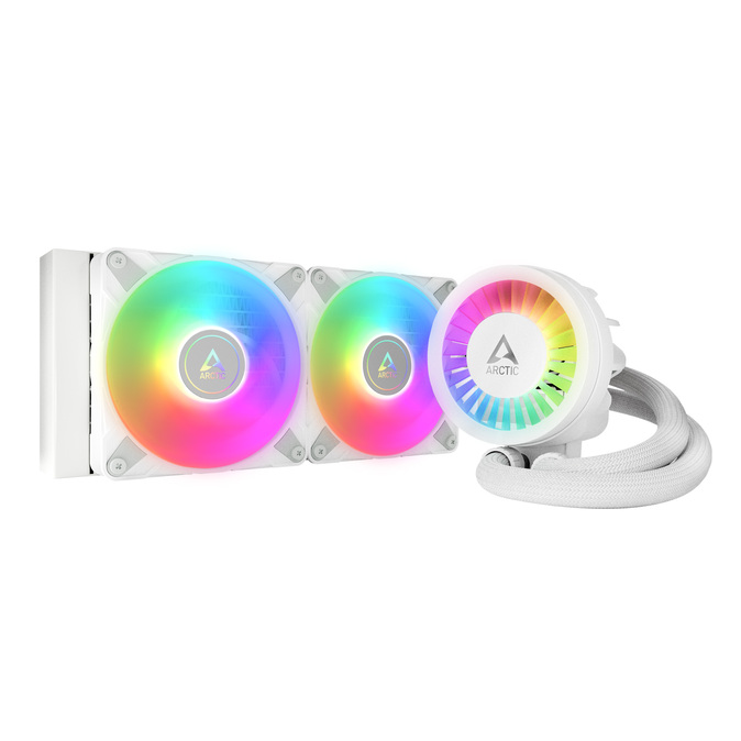 ARCTIC Liquid Freezer III - 240 A-RGB (White) : All-in-One CPU Water Cooler with 240mm radiator and