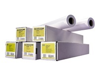 HP Universal Heavyweight Coated Paper, 172 microns (6.8 mil) • 131 g/m2 (35 lbs) • 1067 mm x 30.5 m, Q1414B