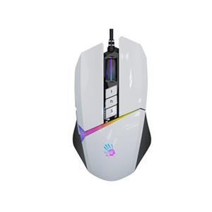 A4tech Bloody Myš W60 Max Activated, podsvícená herní myš, 12000 DPI, USB, Bílá
