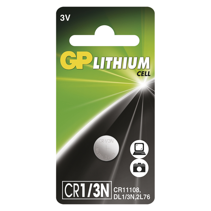 GP CR1/3N Lithiová baterie 3V,1ks
