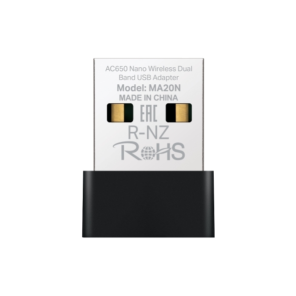Mercusys MA20N AC650 Nano Wi-Fi USB Adapter