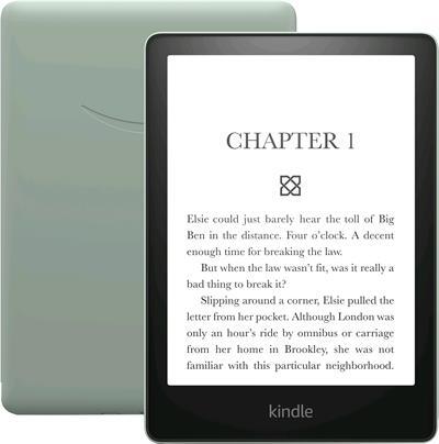 E-book AMAZON KINDLE PAPERWHITE 5 2021, 6,8" 16GB E-ink displej, WIFi, AGAVE GREEN,  SPECIAL OFFERS