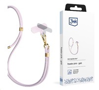 3mk EasyClip Elite Powder Pink (gold)