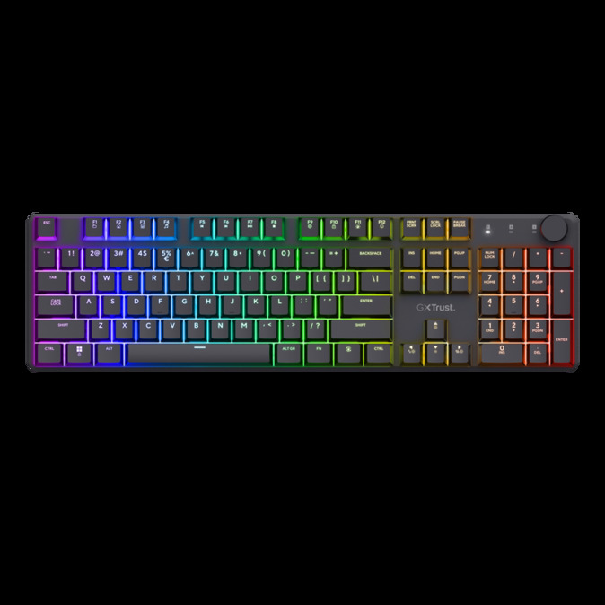 TRUST GXT868 TORIX WRLS MECHANICAL KEYBOARD US