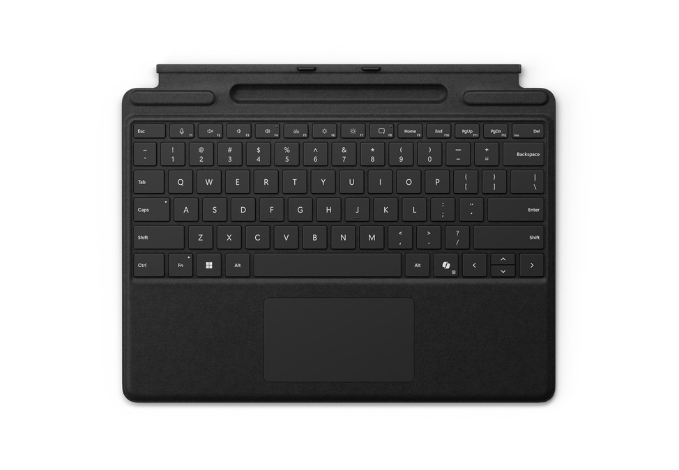 Microsoft Surface Pro Keyboard with Slim Pen Storage (Black), ENG