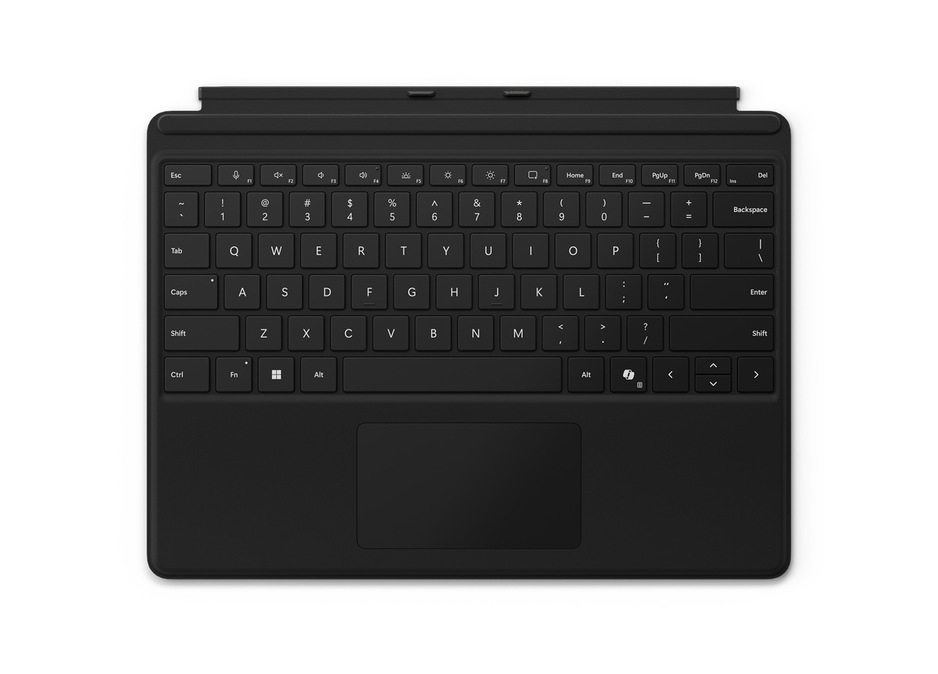 Microsoft Surface Pro Keyboard (Black), Commercial, CZ&amp;SK (potisk)