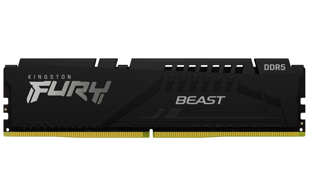 Kingston FURY Beast EXPO/DDR5/16GB/6400MHz/CL32/1x16GB/Black