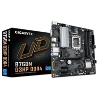 GIGABYTE MB Sc LGA1700B760M D3HP DDR4, Intel B760, 4xDDR4, 2xDP, 1xHDMI, 1xVGA, mATX