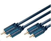 ClickTronic HQ OFC kabel 2x Cinch - 2x Cinch RCA, M/M, 10m