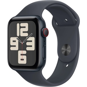 APPLE WATCH SE (2024) - 40mm - Temně inkoustový hliník s inkoustovým sportovním řemínkem M/L Cellular