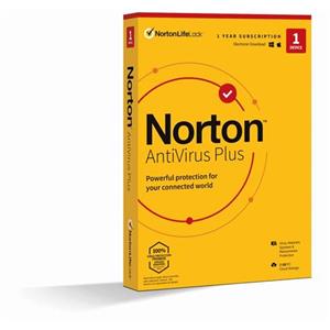 NORTON ANTIVIRUS PLUS 2GB CZ 1uživatel 1 zařízení na 12 mesicu_CZ box