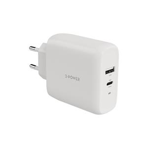 2-Power USB nabíječka PD 20W USB-C &amp; 12W USB-A