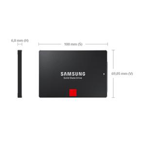 SSD 2,5" 256GB Samsung 860 Pro, SATAIII, black