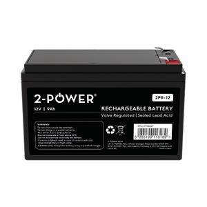 2-Power 2P9-12 12V 9Ah VRLA Baterie F2 ( FASTON 250 )