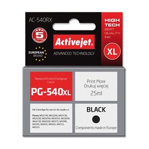 ActiveJet inkoust Canon PG-540XL Black, 25 ml, Prem. AC-540RX