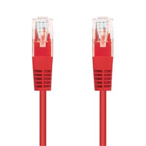 C-TECH Kabel patchcord Cat5e, UTP, červený, 3m