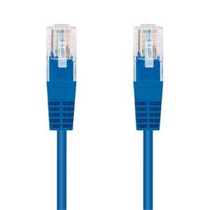 C-TECH Kabel patchcord Cat5e, UTP, modrý, 0,25m