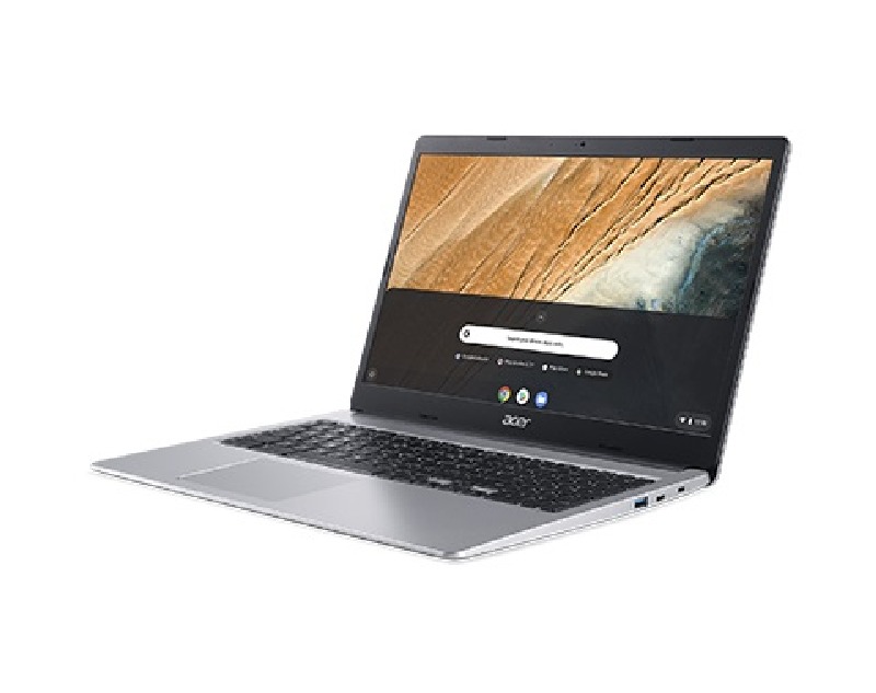 ACER NTB Chromebook 315 (CB315-3HT-C35J)-Celeron®N4120,15.6" IPS,4GB,64 eMMC,Grafika UHD 600,Chrome OS,Stříbrná