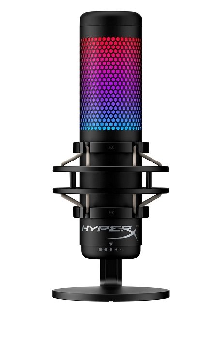 HP HyperX QuadCast S samostatný mikrofon