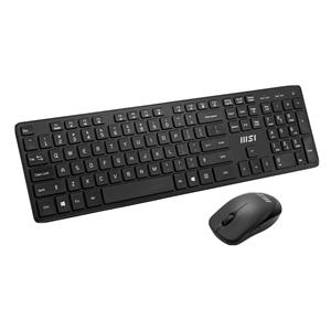 MSI RF1430-CZ , bezdrátový set klávesnice s myší MA04 1600DP, CZ/SK, Černý