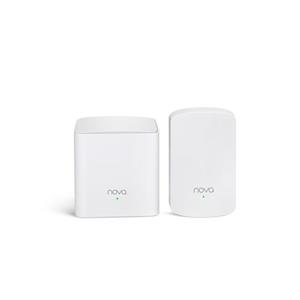 Tenda MW5 (2-pack) - Wireless AC MESH systém 802.11ac/a/b/g/n, 2x GLAN/GWAN, 2x LAN