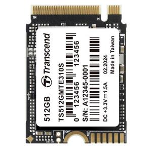 TRANSCEND MTE310S 512GB SSD disk M.2 2230, NVMe PCIe Gen4 x4, 3D TLC, DRAM-less, 3300MB/s R, 1700MB/s W
