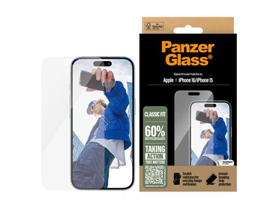 PanzerGlass? Apple iPhone 16  / 15 Classic Fit